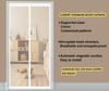Magnetic Fly Screen Door 153 x 197 cm, No Drilling, Self-Closing, White view 4