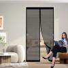 Magnetic Fly Screen Door 80 x 227 cm, No Drilling, Black view 1