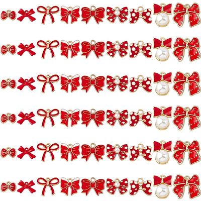 DICOSMETIC 54-Piece Bow Charms Set