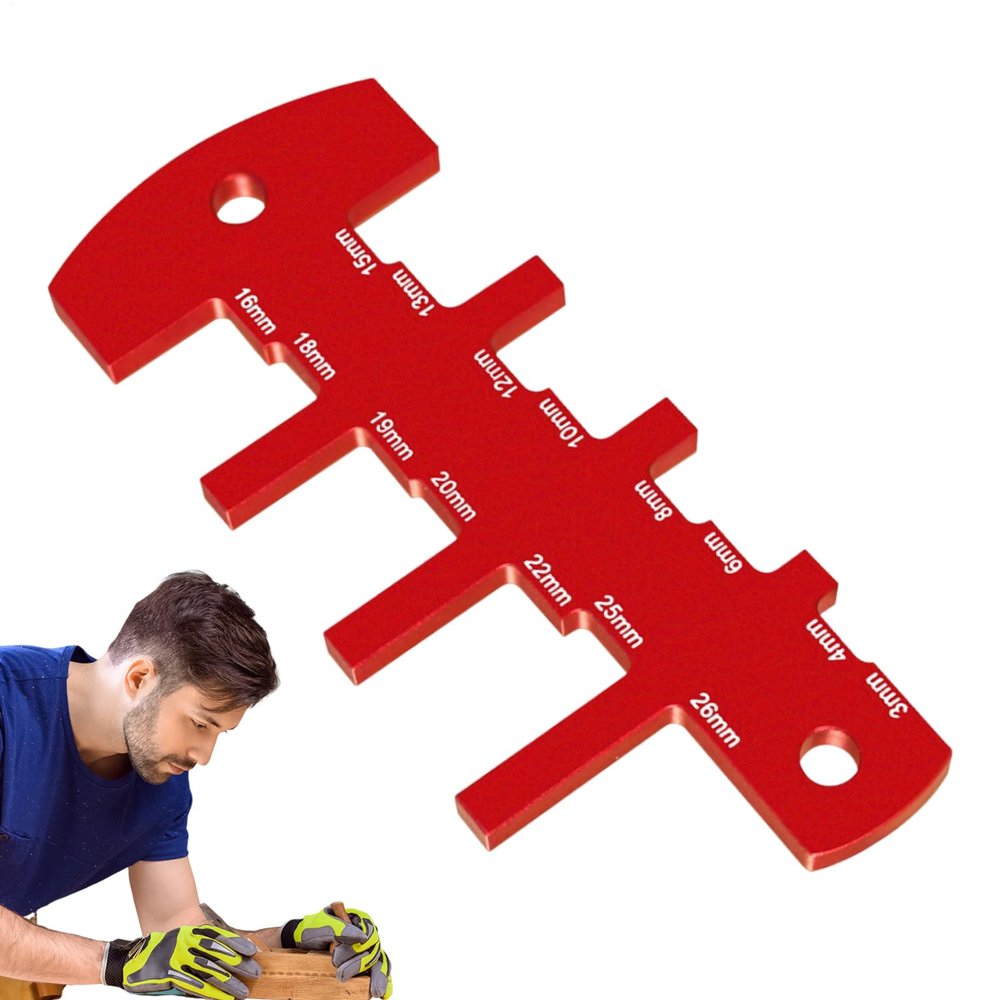 Compact, Smooth-Moving Height Gauge for Woodworking