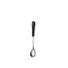 Coffee Spoon with Ceramic Handle, Stainless Steel, Dessert Spoon for Weddings, Christmas, Birthdays, Polished (S, Black) view 1