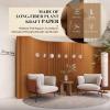 Expandable Paper Room Divider, Freestanding Partition, Gray, 500(L) x 240(H) x 35 cm view 2