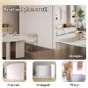 Expandable Paper Room Divider, Freestanding Partition, Gray, 500(L) x 240(H) x 35 cm view 4
