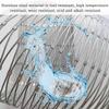 SXEVZOO 304 Stainless Steel Cable Mesh, 6 cm Mesh Opening, Safety Net, 1.5 mm, Garden & Deer Fence (0.8 x 12 m) view 3