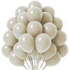 Gleemix Beige Balloons, 20 Pack view 1