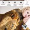 Lwe Fleece Blanket, Soft Lightweight Flannel Throw Blanket for Adults, 130 x 150 cm view 3