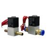 Pneumatic Electric Solenoid Valve, 2-Position 2-Port Normally Closed, 6 mm/8 mm Hose Connection, DC 12V view 2