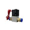 Pneumatic Electric Solenoid Valve, 2-Position 2-Port Normally Closed, 6 mm/8 mm Hose Connection, DC 12V view 3