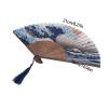 Japanese Hand Fan - Kanagawa Wave Design view 4
