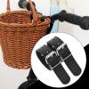 Bicycle and Scooter Basket Leather Straps for Adults and Children view 3
