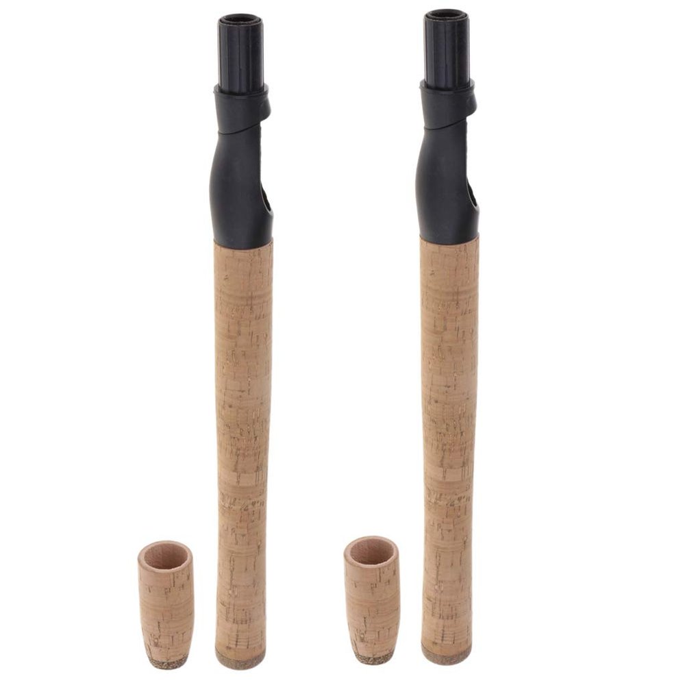 jojomis Fishing Rod Handle Set, Composite Cork, 39.2 cm, 2-Piece