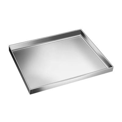 Stainless Steel AC Condensate Drain Pan, 40 x 60 cm