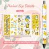 Peacoblue 48-Piece UV DTF Bookmark Set view 2