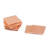 ZBORAVPIX Pure Copper Shim Sheets, 20 x 20 x 0.8–1.0 mm, 5-Pack view 2