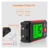 Digital Wood Moisture Meter, Wood Moisture Tester, Hygrometer, LCD Wood Moisture Detector, Cement Moisture Meter, Precise Measurement view 3