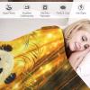 Panda Flannel Throw Blanket for Couch, Chair and Home, All-Season Cozy Blanket, 130 x 150 cm view 3