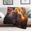 LLXXHH S Chicken Throw Blanket, Soft Flannel Fleece, 130 x 150 cm view 2