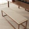 uyeoco Outdoor & Indoor Bench Cushion, 150 x 45 x 5 cm, Non-Slip Pad for Garden Benches view 2