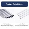 6063 Aluminum Alloy Tube, 3 mm Wall, 500 mm Length, OD 65 mm view 3