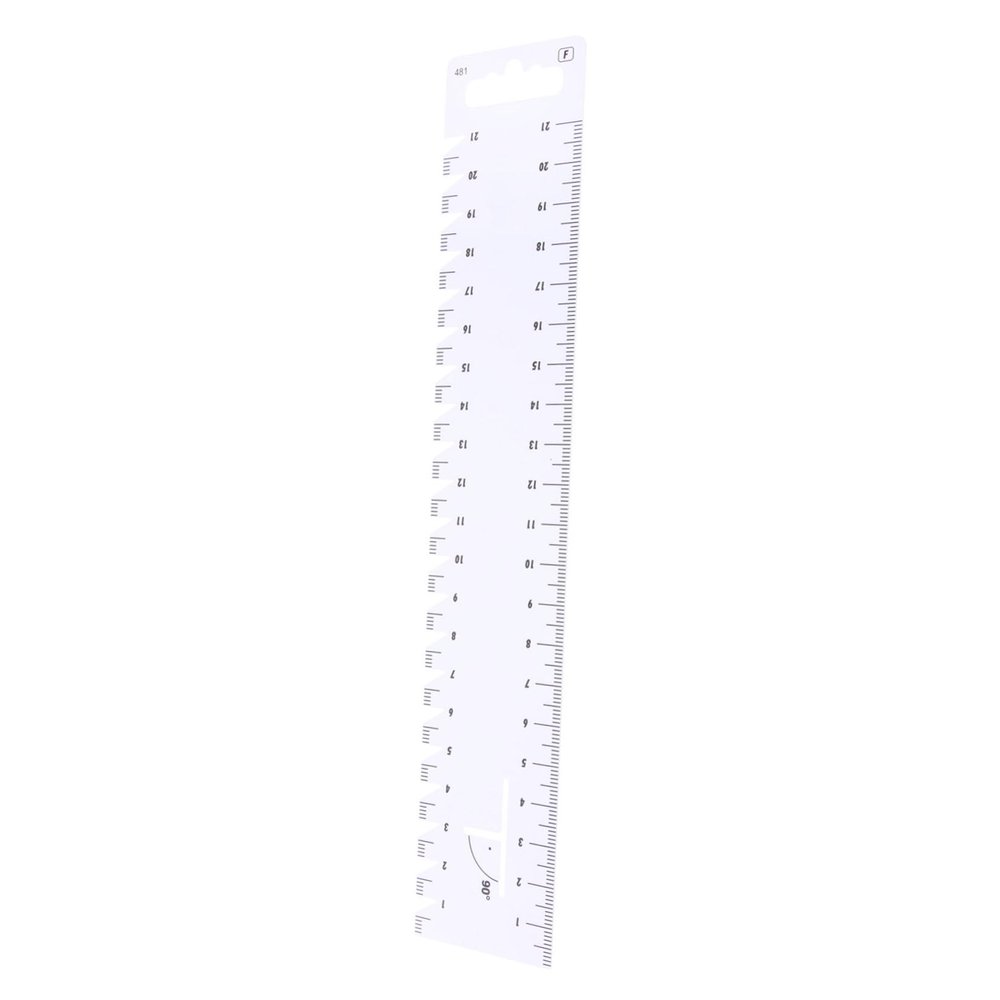 Veemoon Plastic Patchwork Ruler with Marking Line