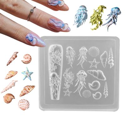 Nail Silicone Mold for 3D Sea Jewelry