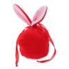 JECOMPRIS Large Plush Easter Bag with Bunny Ears view 1