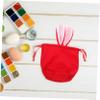JECOMPRIS Large Plush Easter Bag with Bunny Ears view 4