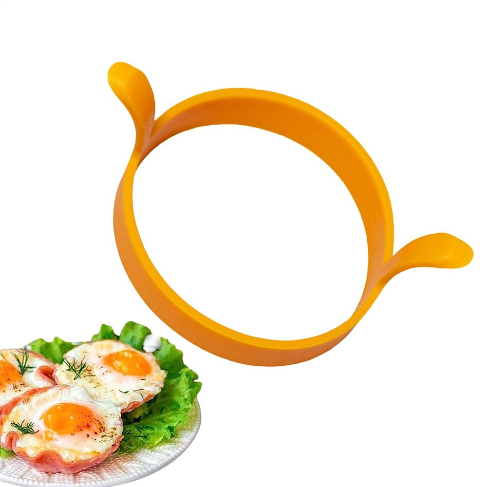 Egg Rings for Frying - Round Silicone Egg Molds