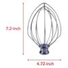 3-Pack Whisk Attachments Compatible with KitchenAid K5AWW 5 Quart view 3