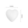 Artibetter 12 Pack 6cm White Heart-Shaped Craft Foam Hearts view 2