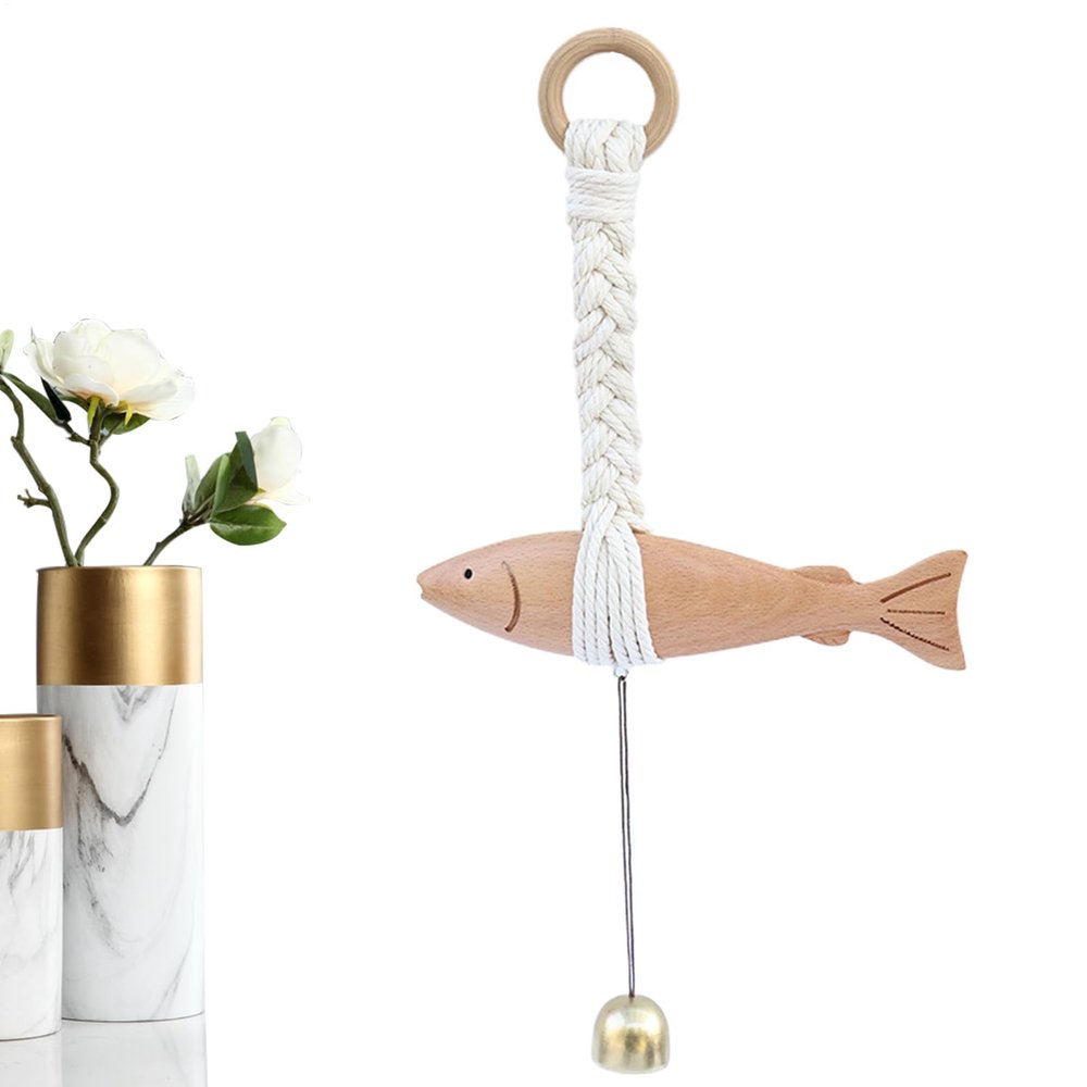 Generic Wooden Fish Pendant, Nautical Ornament, Decoration