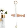 Generic Wooden Fish Pendant, Nautical Ornament, Decoration view 1