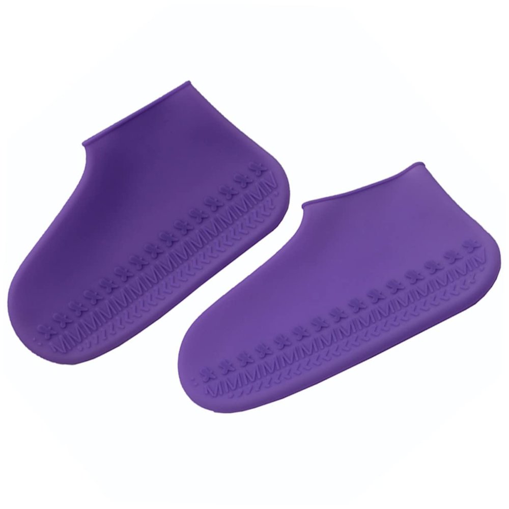 UPKOCH Silicone Shoe Covers, 1 Pair, Waterproof, Slip-Resistant, Abrasion-Resistant