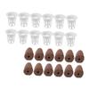 VICASKY 12 Plastic Seedling Baskets for Soilless Culture and Seed Starting view 1