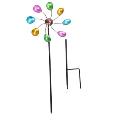 Decorative Iron Metal Windmill for Garden and Yard, Fall Party