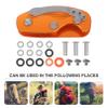 Gadpiparty Aluminum Key Organizer with Clip - Orange view 3