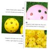 Toyvian 2 Sets Golf Training Balls, Hollow Plastic Practice Balls, 50 Pieces x 2 view 2