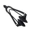 jojomis Outboard Boat Dual Water Feed Motor Flusher, Universal Round Ear Muff Cup for Engine Maintenance view 1