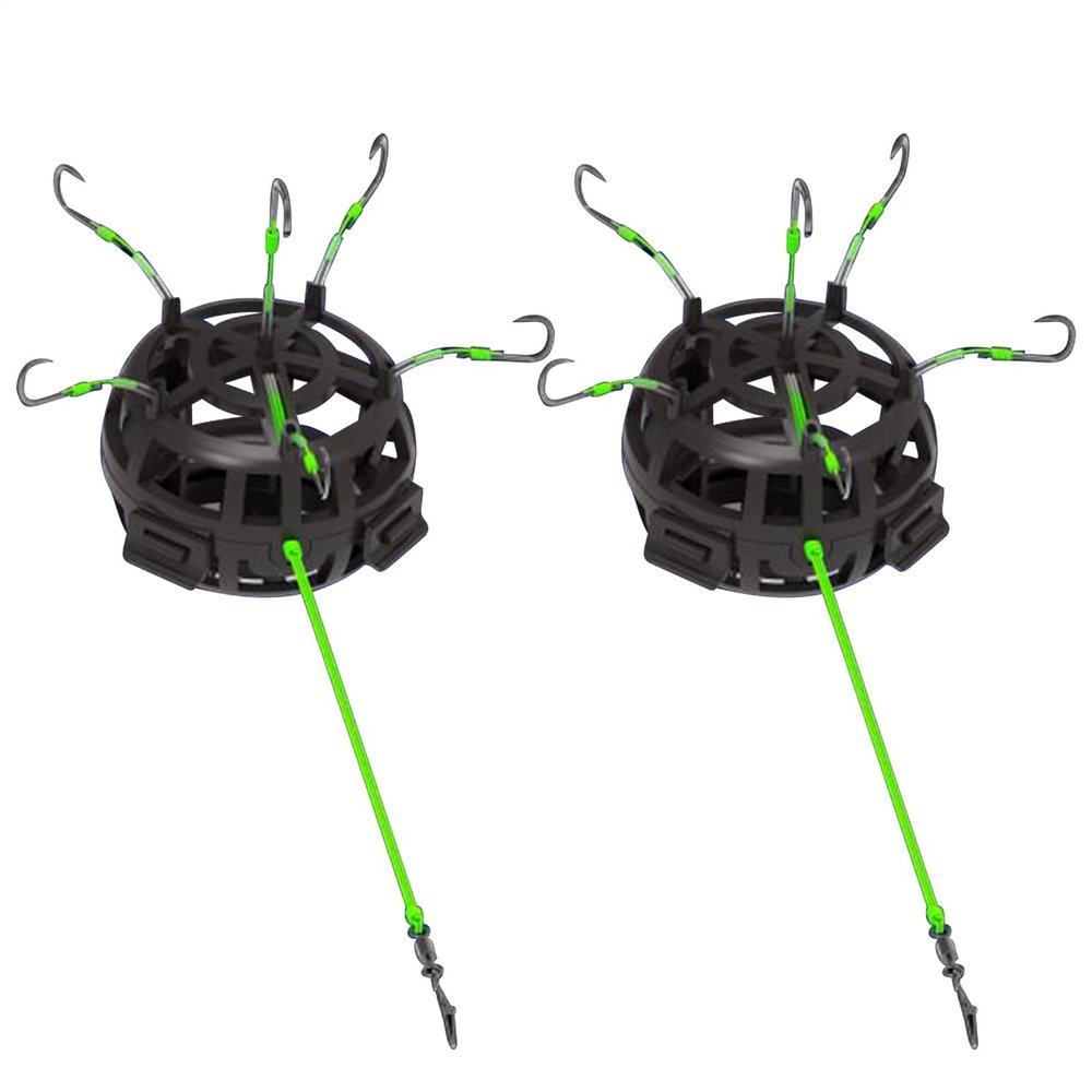 Floating Fishing Bait Holders, 2-Piece Set