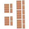 DOITOOL 5 Sets Waterproof Cork Labels, Practical Labeling Stickers for Jars and Bottles, Organization and DIY Projects, 48 Pieces x 5 view 1