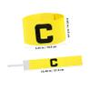 JOINPAYA 3-Piece Yellow Soccer Captain Armbands, Nylon, Secure Fit view 2