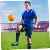JOINPAYA 3-Piece Yellow Soccer Captain Armbands, Nylon, Secure Fit view 4