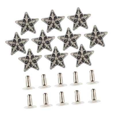 HOMSFOU 10-Piece DIY Decorative Rivets