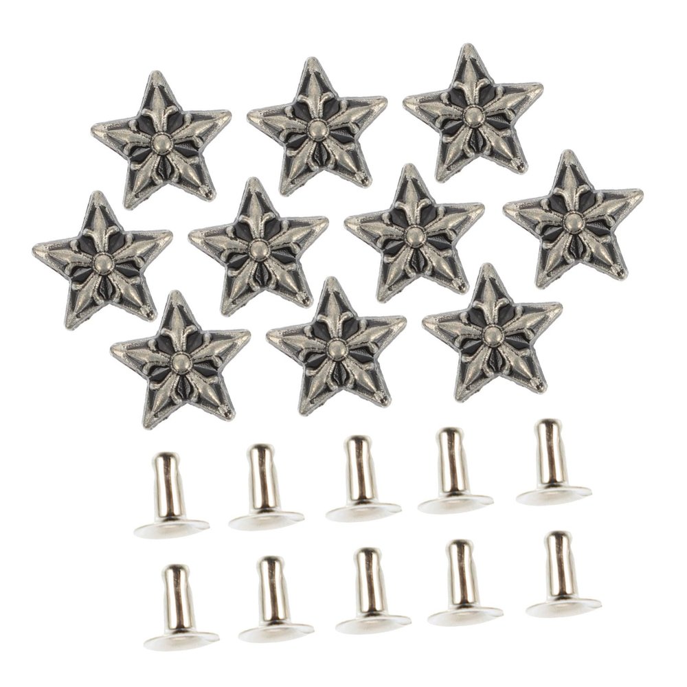 HOMSFOU 10-Piece DIY Decorative Rivets
