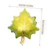 ABOOFAN 10-Pack Maple Leaf Foil Balloons view 2