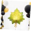 ABOOFAN 10-Pack Maple Leaf Foil Balloons view 3