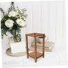 DIYEAH Wooden Flower Stand for Porch and Outdoor Plant Rack view 2