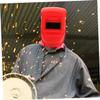 Tofficu 2-Piece Plastic Welding Protection Masks, High-Temperature Resistant Face Shields for Welding view 2