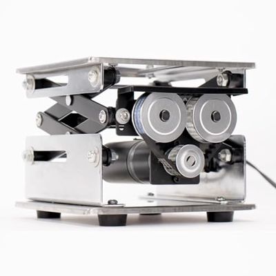 Electric Lift Table, Stainless Steel, Remote Control, 10 kg Capacity, Reduced Vibration and Noise
