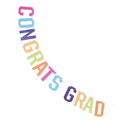 Graduation Banner Garland for Preschool Graduates